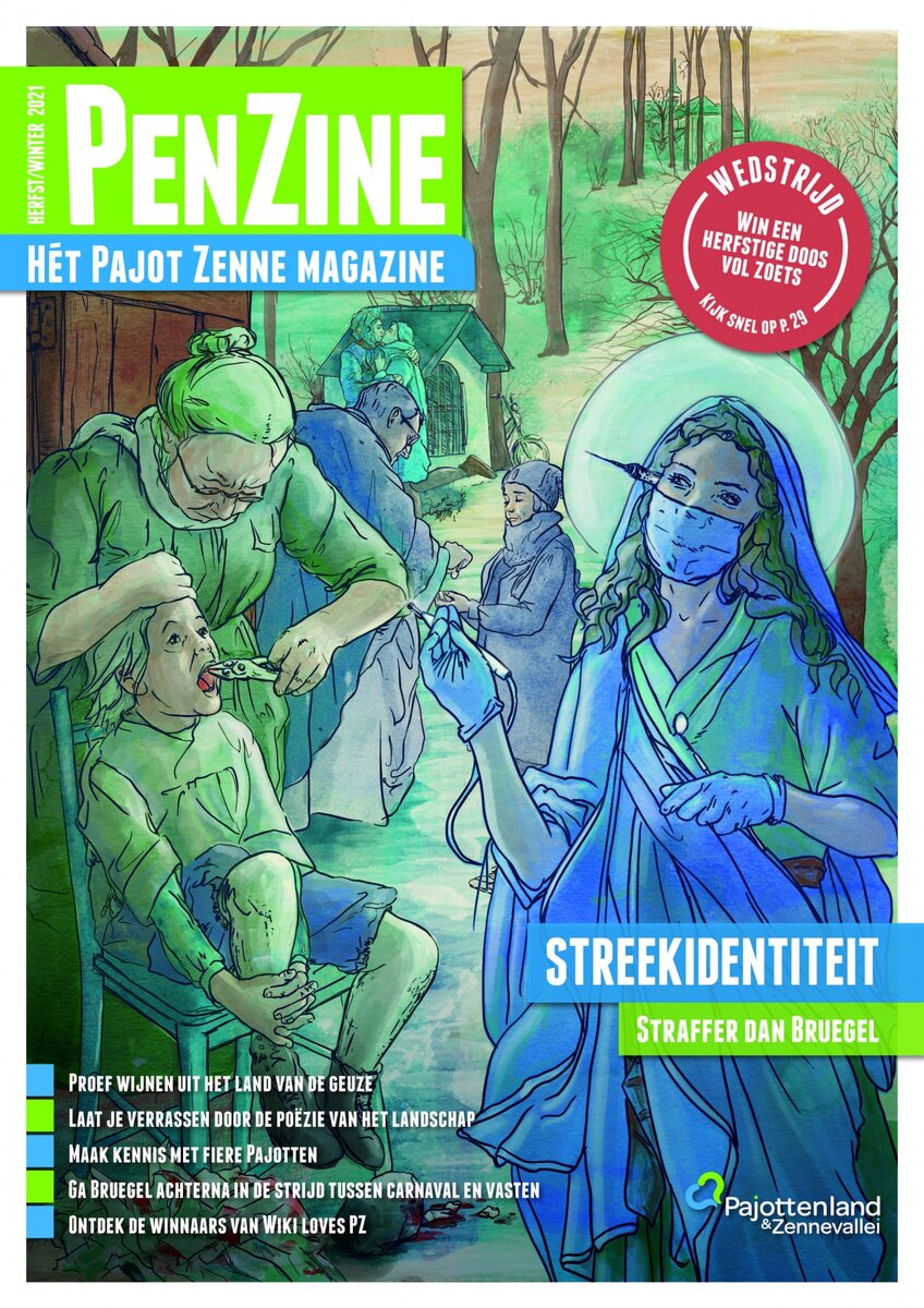 Word verdeelpunter voor streekmagazine Penzine