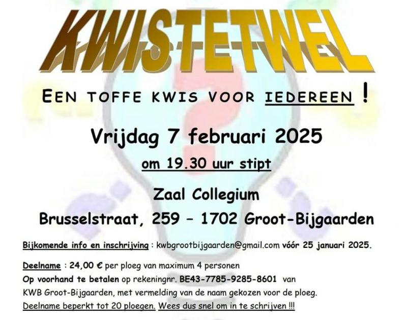 Kwistetwel 2025 © RAAK Groot-Bijgaarden