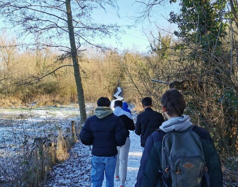 Winterwandeling in de Thaborberg © Fedasil Dilbeek