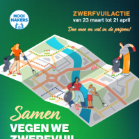 affiche zwerfvuilactie